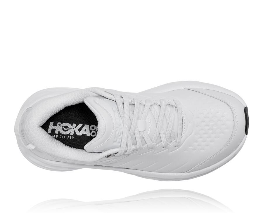 Tenis Hoka One One Mujer Blancos - Bondi Sr - ILGU71280